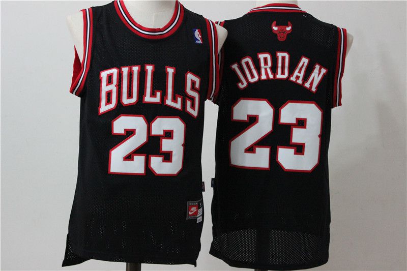 Men Chicago Bulls #23 Jordan Black white NBA Jerseys->chicago bulls->NBA Jersey